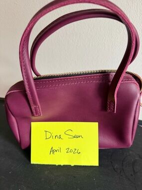 Portland Leather Goods Small Sloan Doctor Bag in Plum